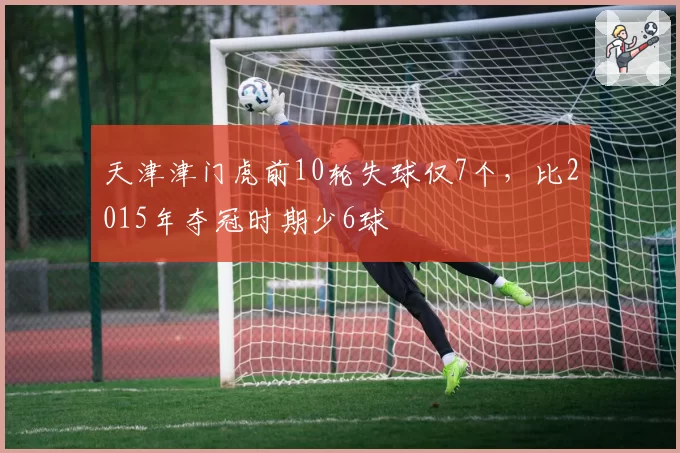 天津津门虎前10轮失球仅7个，比2015年夺冠时期少6球